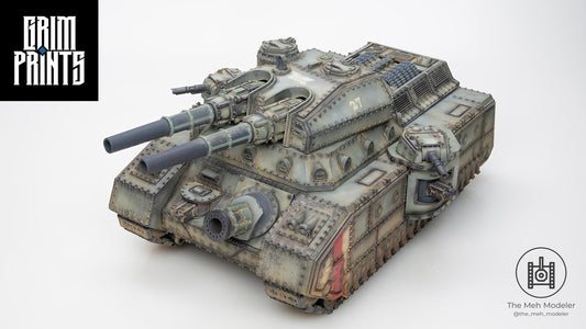 Unleash the Grim Ratte - Super Heavy Tank by Grim Prints