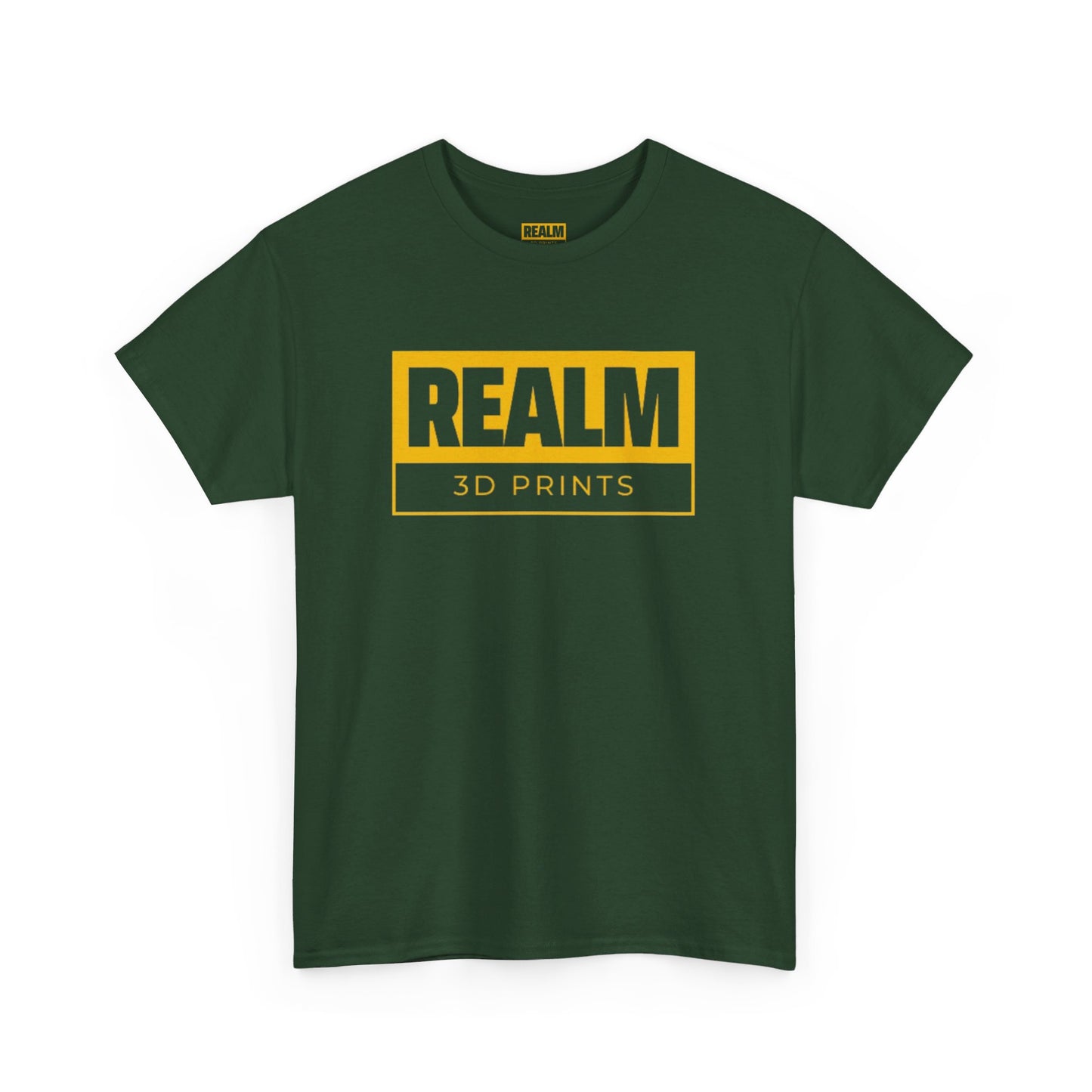 Realm3DPrints Logo - Unisex Heavy Cotton Tee