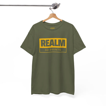 Realm3DPrints Logo - Unisex Heavy Cotton Tee