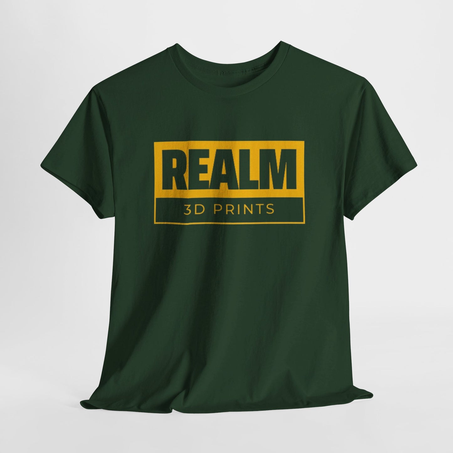 Realm3DPrints Logo - Unisex Heavy Cotton Tee