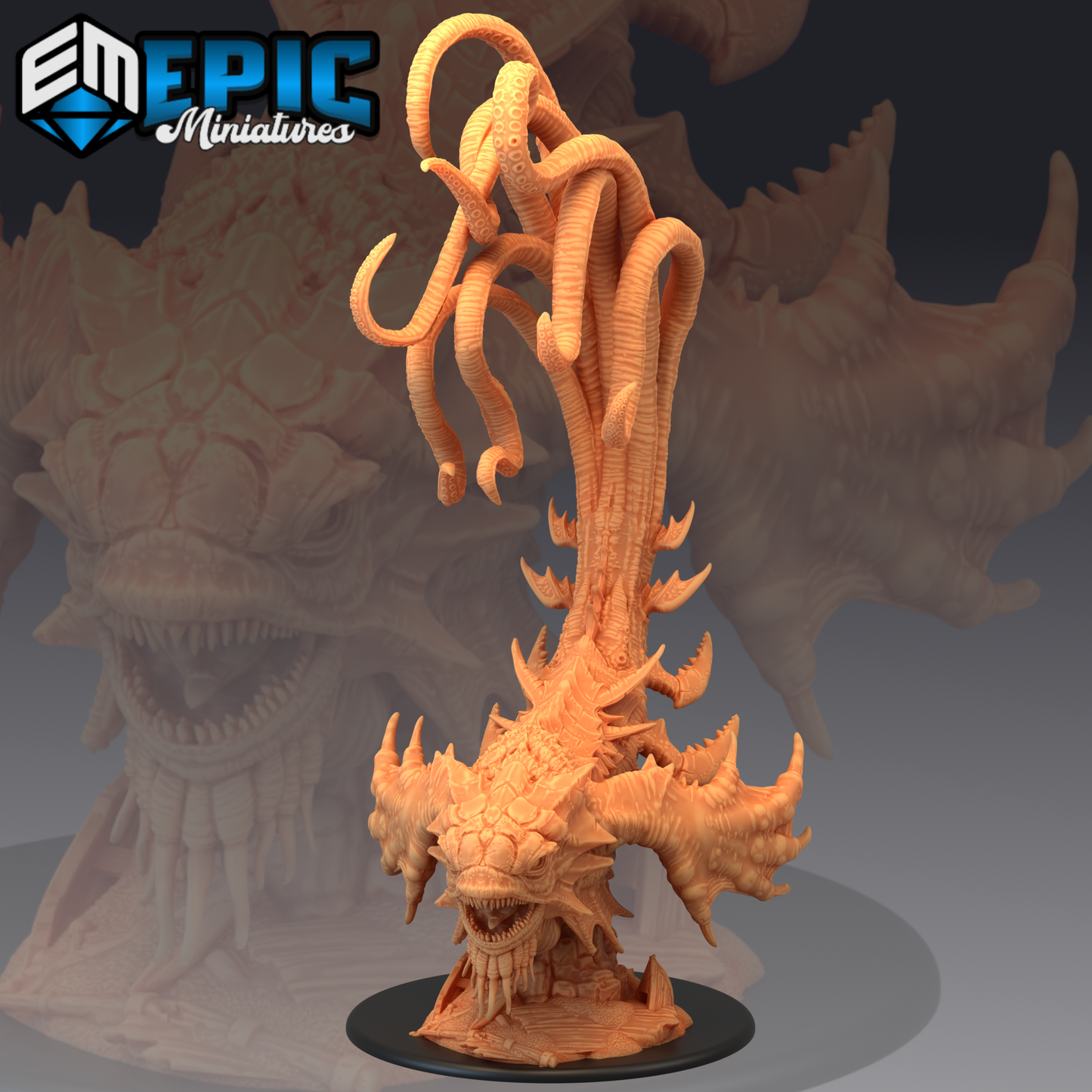 Kraken Classis - Epic Dungeons & Dragons Miniature | Fantasy Tabletop Gaming | Epic Miniatures