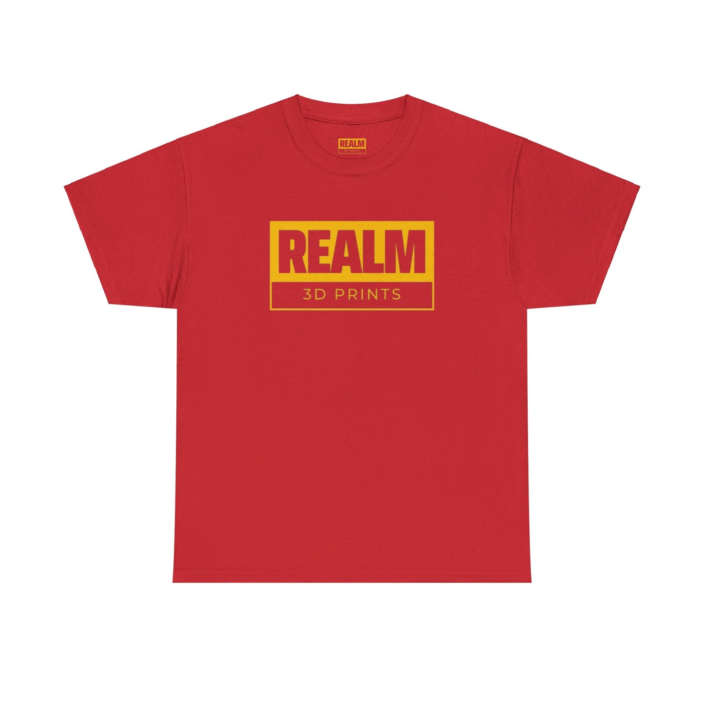 Realm3DPrints Logo - Unisex Heavy Cotton Tee