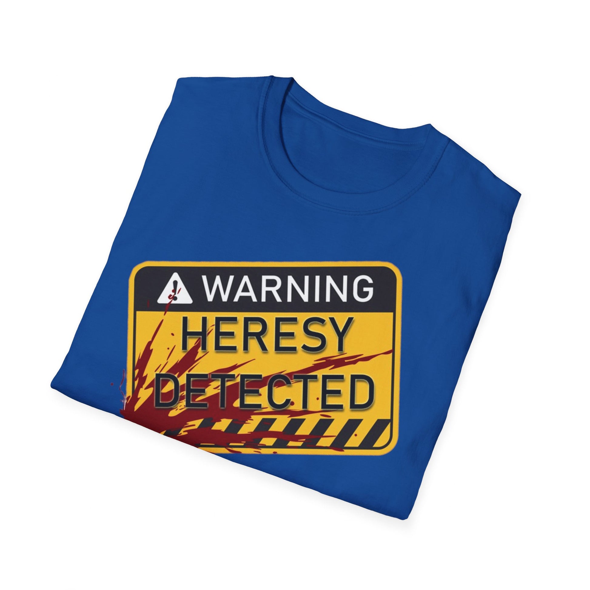 Heresy Detected | Unisex Softstyle T-Shirt