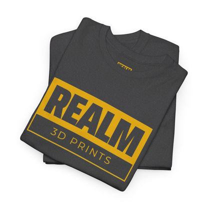 Realm3DPrints Logo - Unisex Heavy Cotton Tee