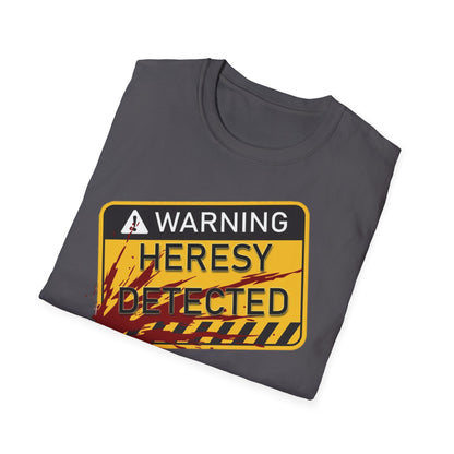 Heresy Detected | Unisex Softstyle T-Shirt