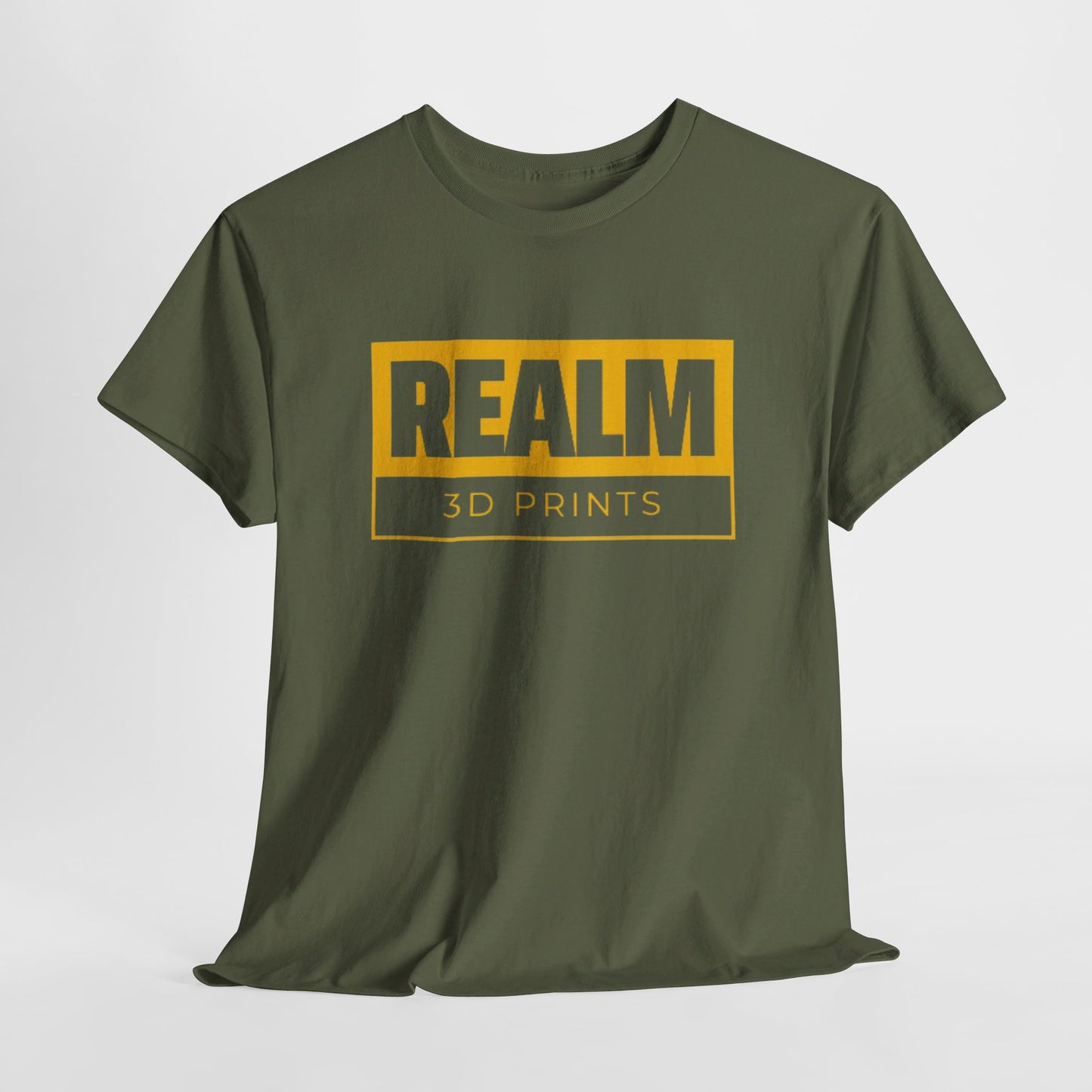 Realm3DPrints Logo - Unisex Heavy Cotton Tee