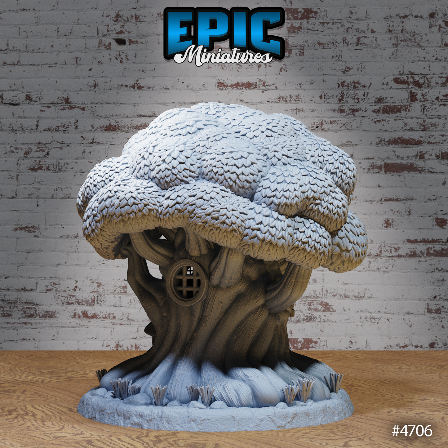 Epic Miniatures Gargantuan Forest Tree House - Fantasy D&D Tabletop Terrain