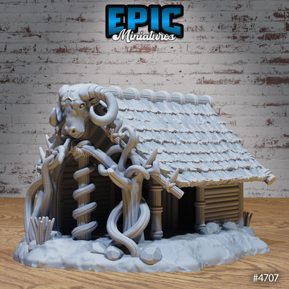 Epic Miniatures Magical Forest Buildings - Fantasy D&D Tabletop Terrain Set