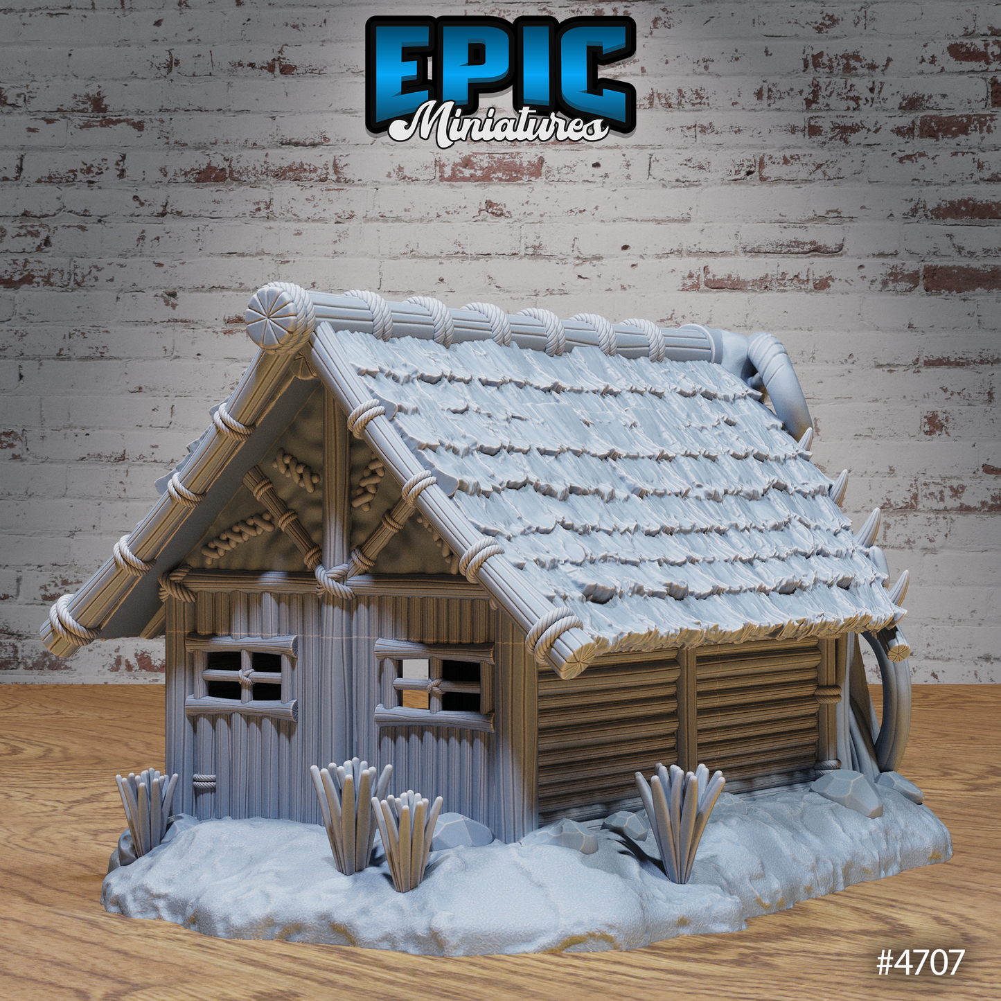 Epic Miniatures Magical Forest Buildings - Fantasy D&D Tabletop Terrain Set