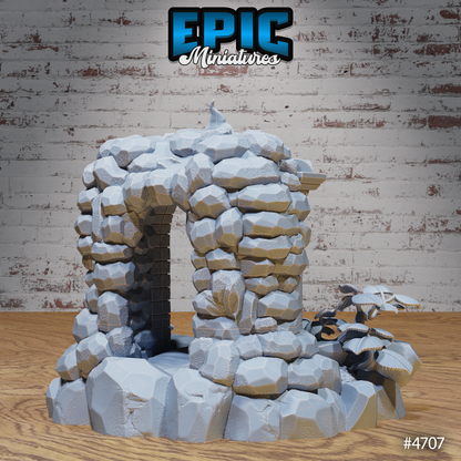 Epic Miniatures Magical Forest Buildings - Fantasy D&D Tabletop Terrain Set