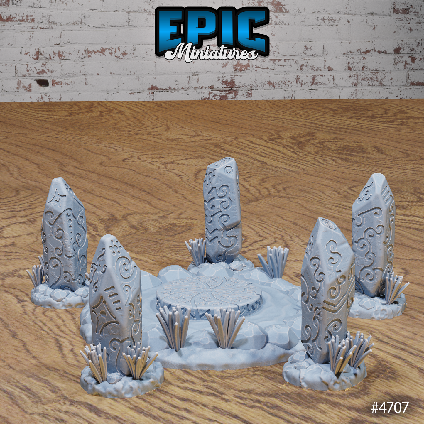 Epic Miniatures Magical Forest Buildings - Fantasy D&D Tabletop Terrain Set