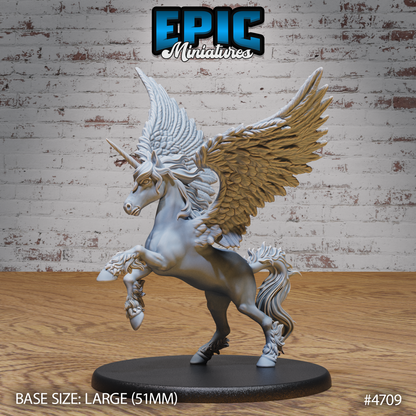 Epic Miniatures - Unicorns | D&D | DnD | Truescale | Print on Demand