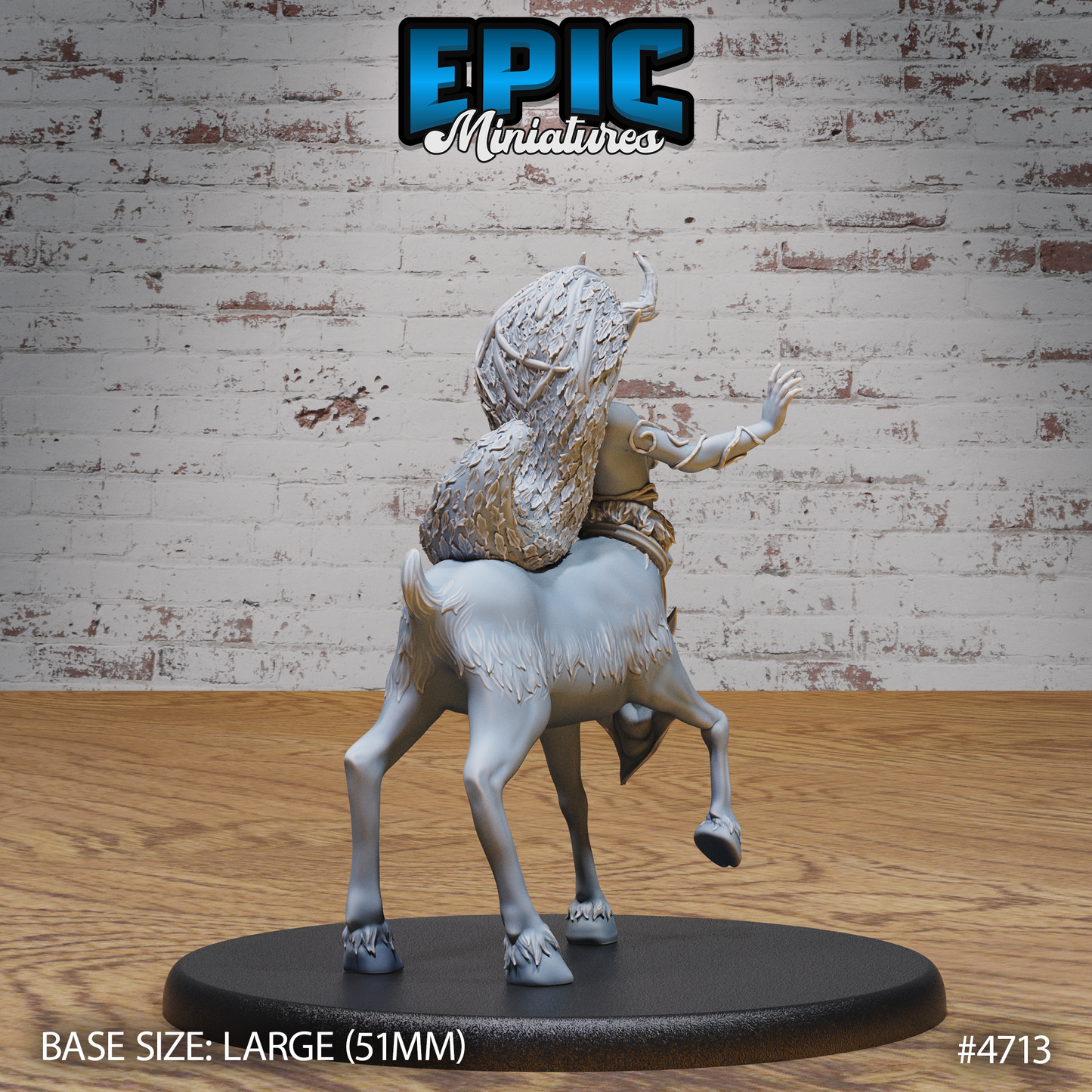 Epic Miniatures | Faun Druid | D&D Fantasy Tabletop Miniature