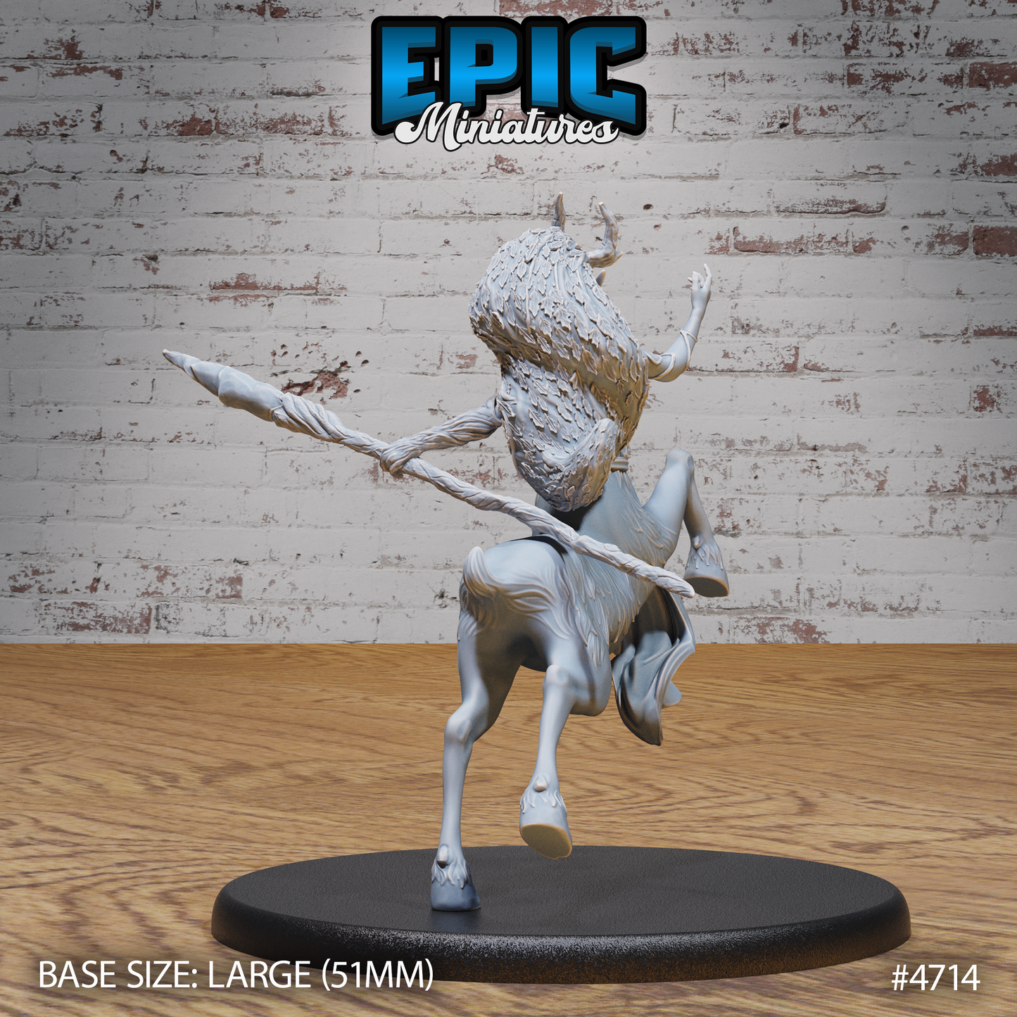 Epic Miniatures | Faun Druid | D&D Fantasy Tabletop Miniature