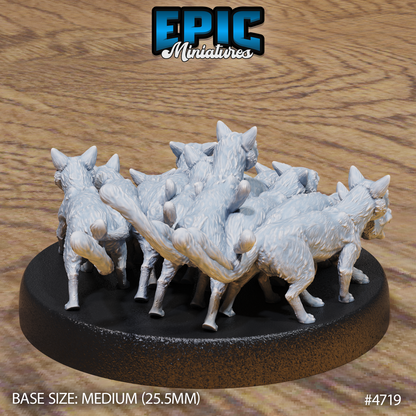 Epic Miniatures - Cat Swarm | 3D Printed D&D Tabletop Miniature