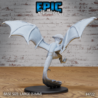 Epic Miniatures - Owl Wyvern | 3D Printed D&D Tabletop Miniature