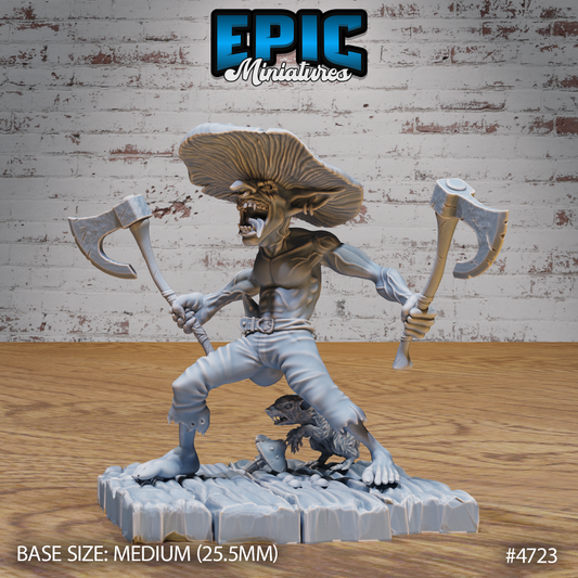 Epic Miniatures - Mushroom Goblin | 3D Printed D&D Tabletop Miniature