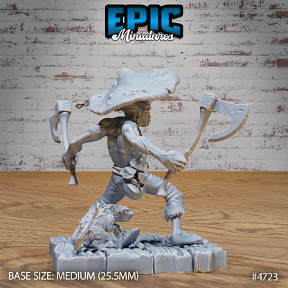 Epic Miniatures - Mushroom Goblin | 3D Printed D&D Tabletop Miniature