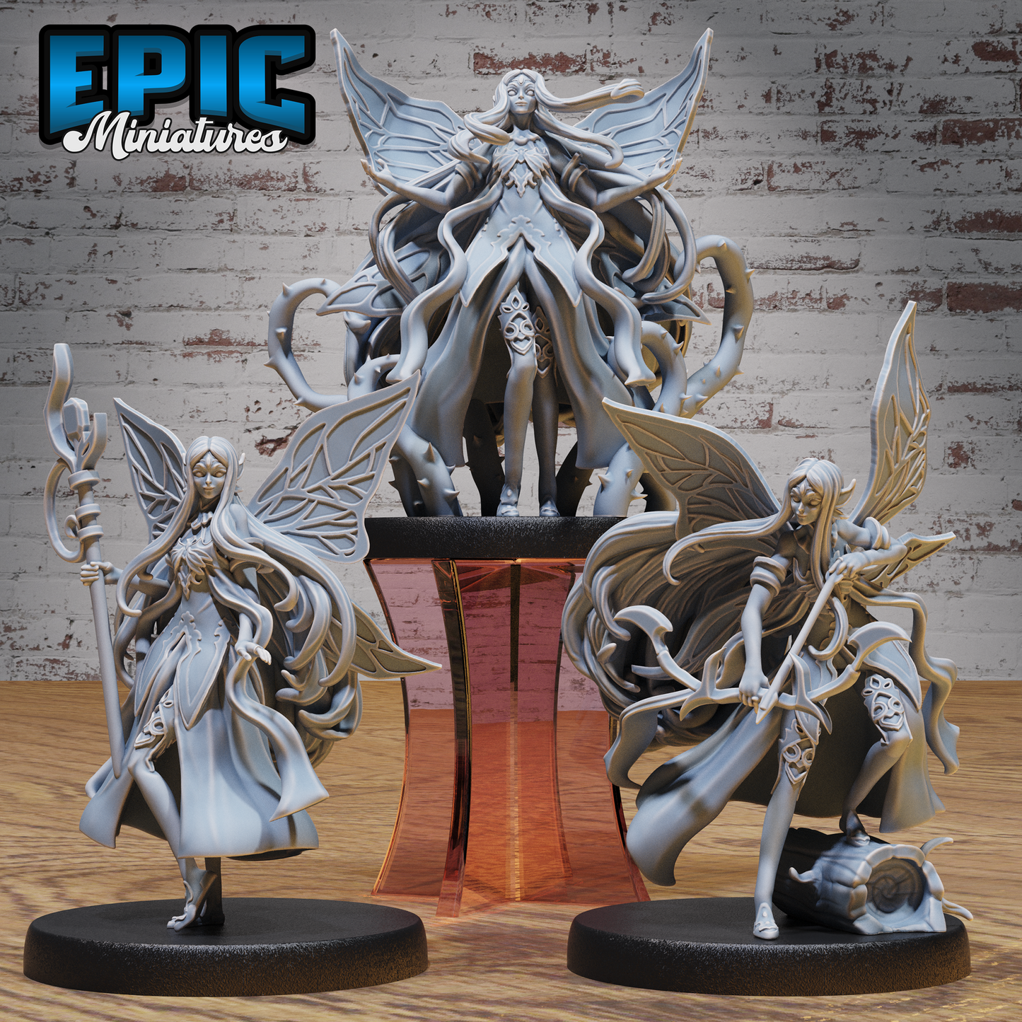 Epic Miniatures - Fey Adventurer Female | 3D Printed D&D Tabletop Miniature