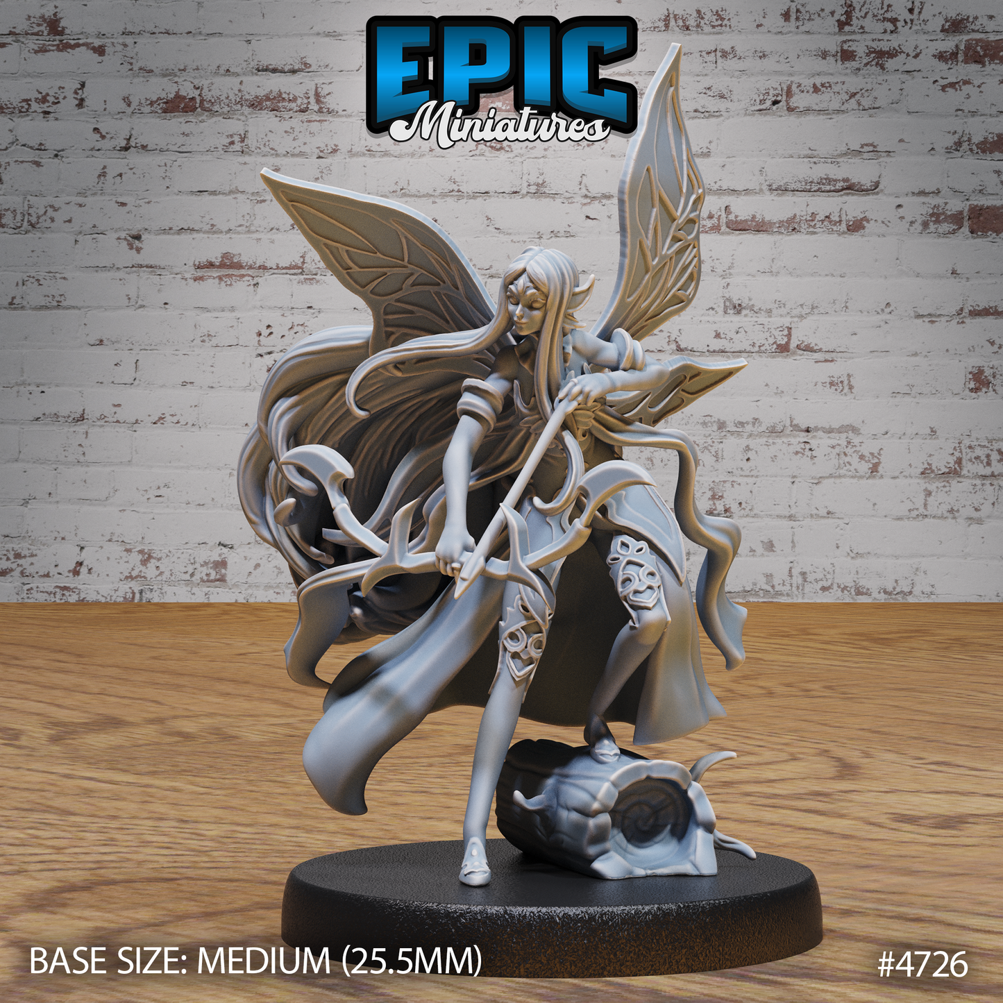 Epic Miniatures - Fey Adventurer Female | 3D Printed D&D Tabletop Miniature