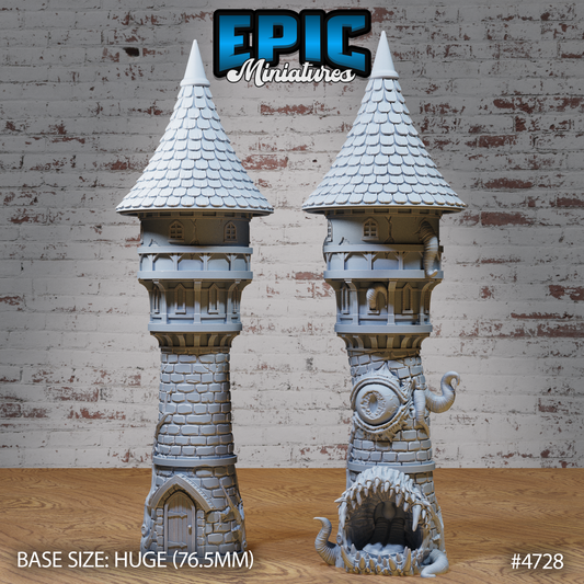 Epic Miniatures - Mimic Tower Huge | 3D Printable D&D Model