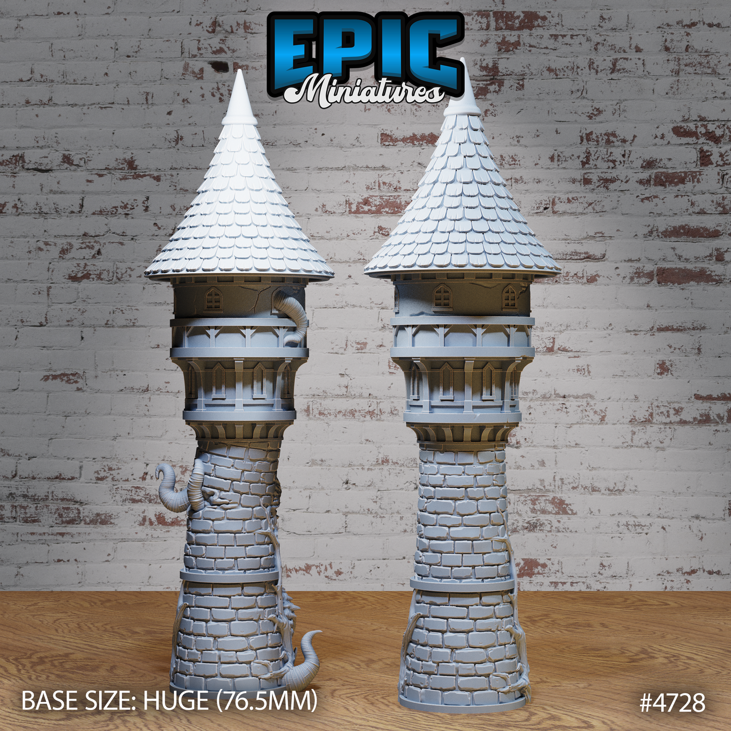 Epic Miniatures - Mimic Tower Huge | 3D Printable D&D Model