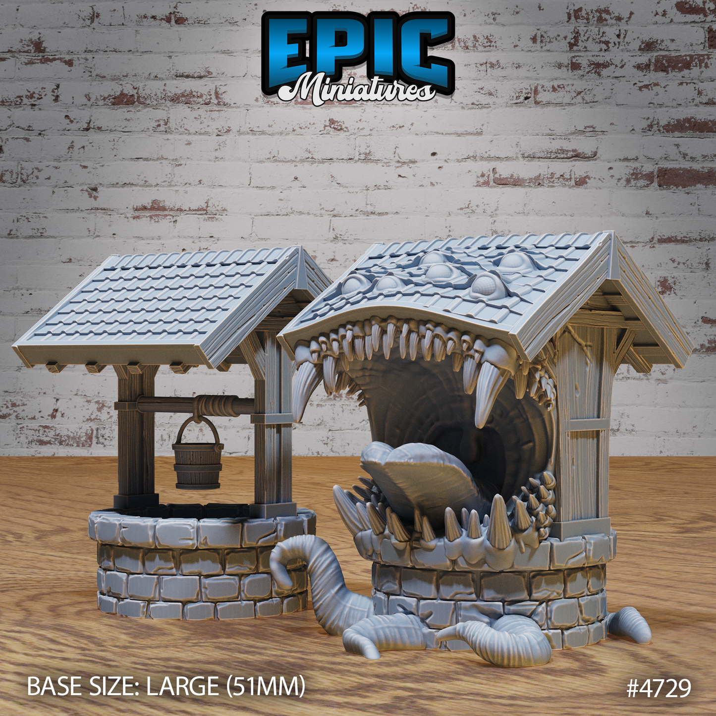 Epic Miniatures - Mimic Well | 3D Printable D&D Model