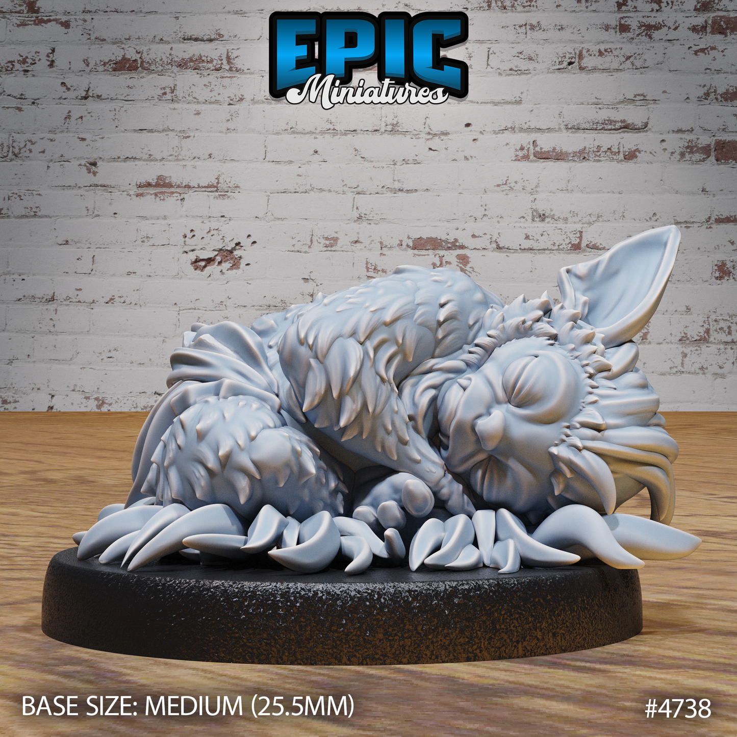 Baby Bugbear #4736-#4738 by Epic Miniatures | 3D Printable D&D Models