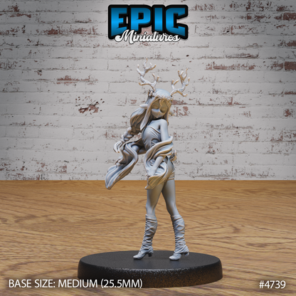 Druid Child Female #4739-4741 by Epic Miniatures | 3D Printable D&D Models