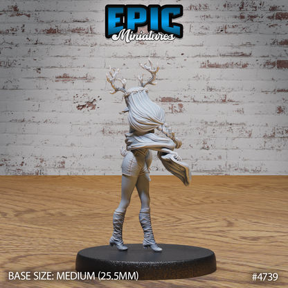 Druid Child Female #4739-4741 by Epic Miniatures | 3D Printable D&D Models