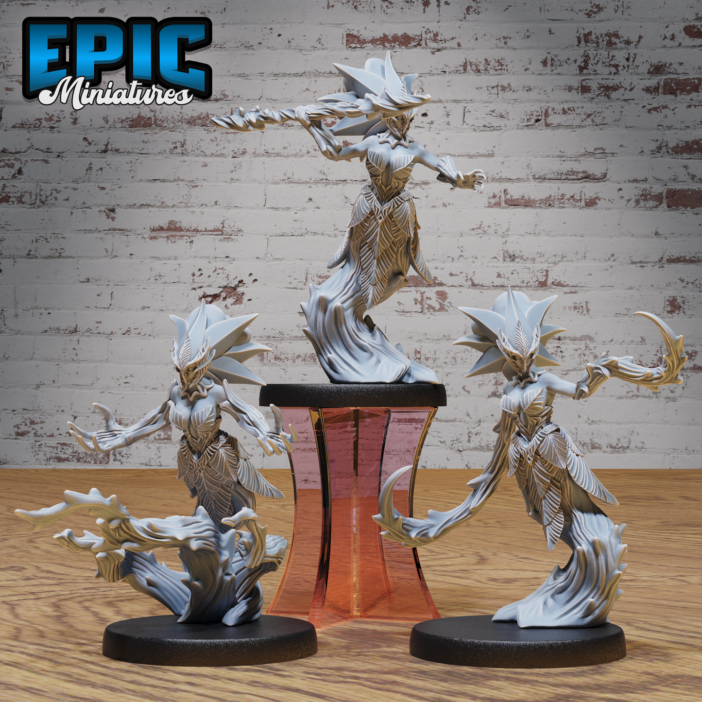 Rose Spirit #4742-#4744 by Epic Miniatures | 3D Printable D&D Models