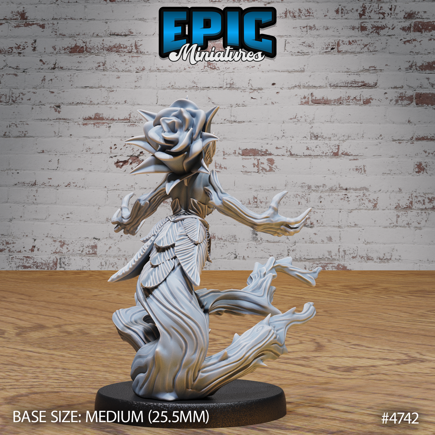 Rose Spirit #4742-#4744 by Epic Miniatures | 3D Printable D&D Models