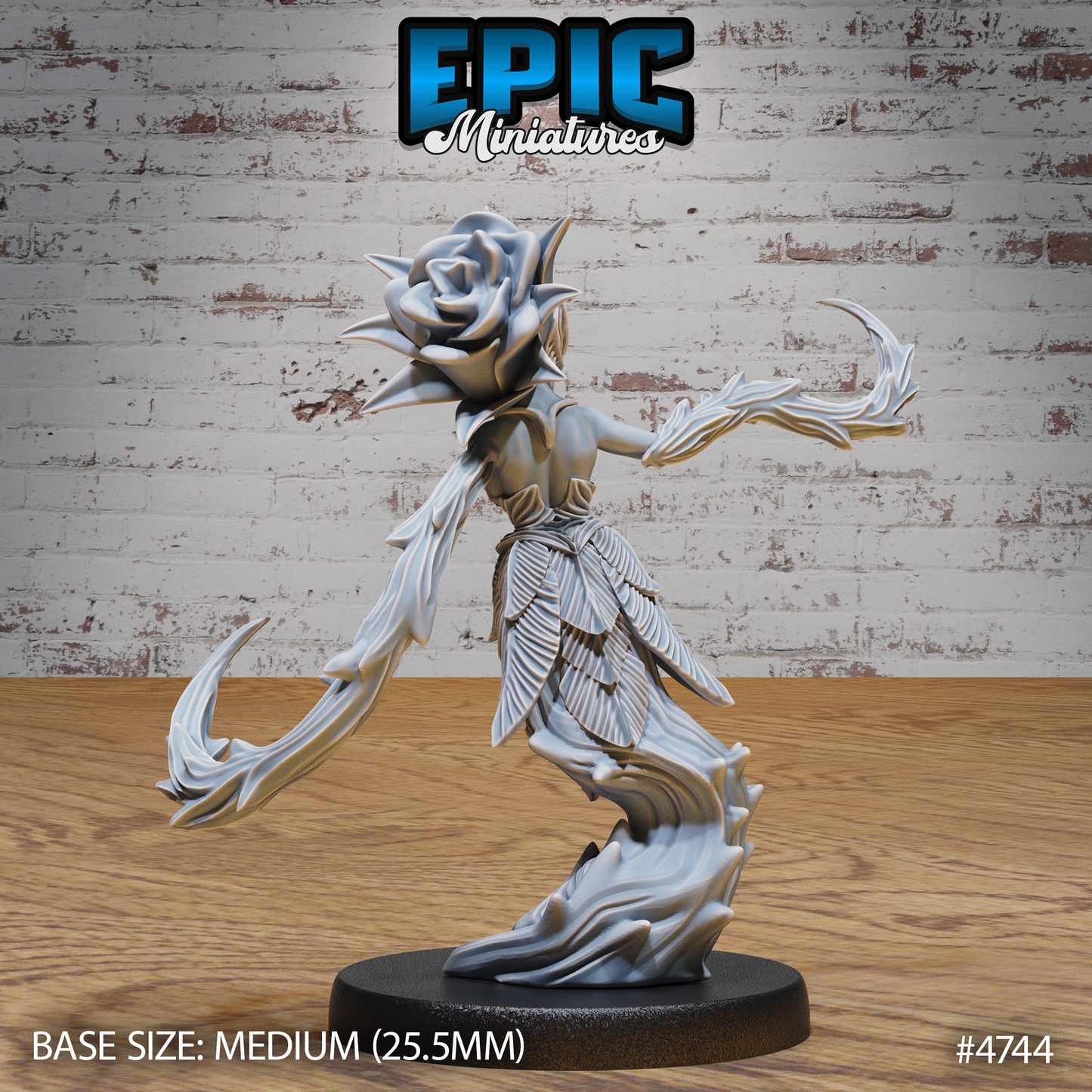 Rose Spirit #4742-#4744 by Epic Miniatures | 3D Printable D&D Models