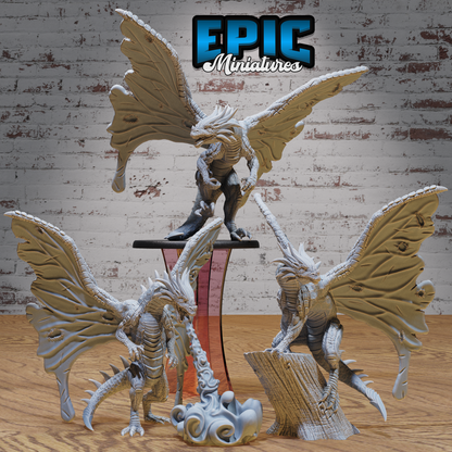 Fairy Dragon Classic #4753-#4755 by Epic Miniatures | 3D Printable D&D Models