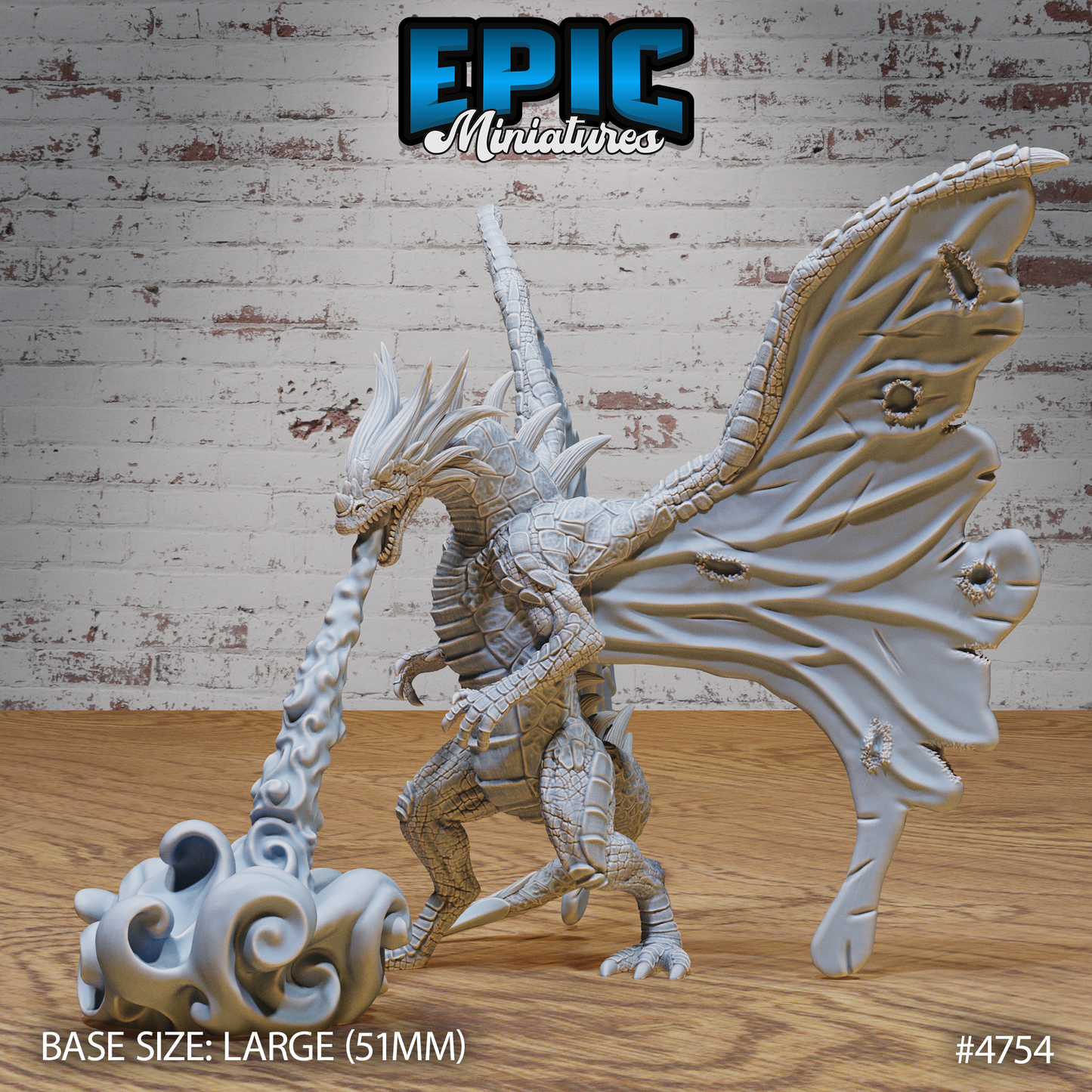 Fairy Dragon Classic #4753-#4755 by Epic Miniatures | 3D Printable D&D Models