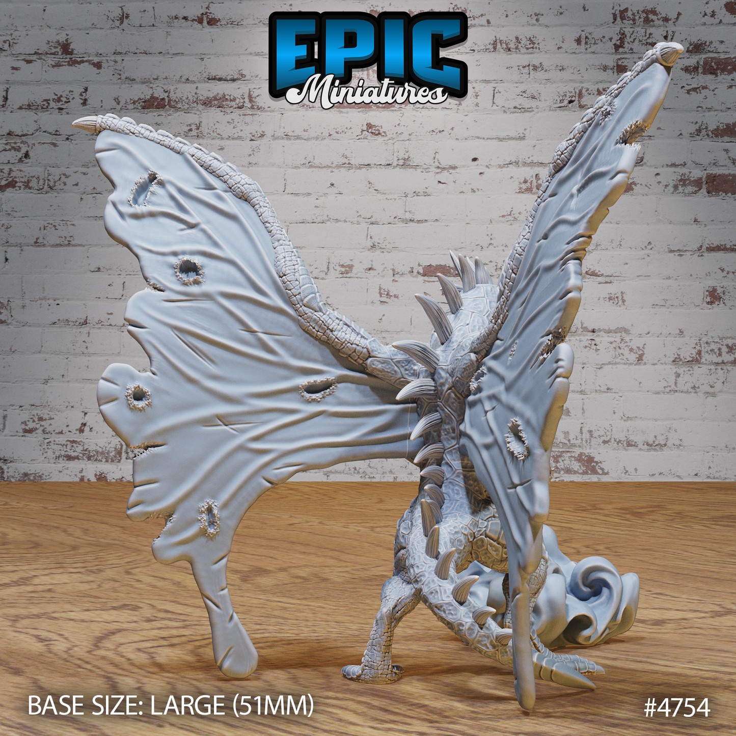 Fairy Dragon Classic #4753-#4755 by Epic Miniatures | 3D Printable D&D Models