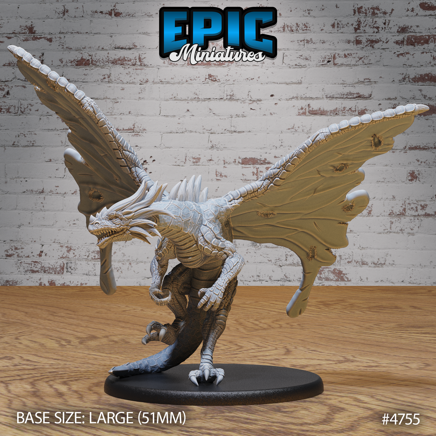 Fairy Dragon Classic #4753-#4755 by Epic Miniatures | 3D Printable D&D Models