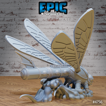 Epic Miniatures Spelljammer Dragonfly Airship | 72-Piece Gargantuan Model