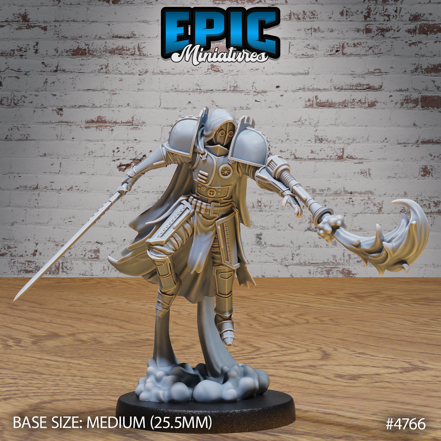 Epic Miniatures Jetpack Headhunter - Sci-Fi D&D Tabletop Miniature