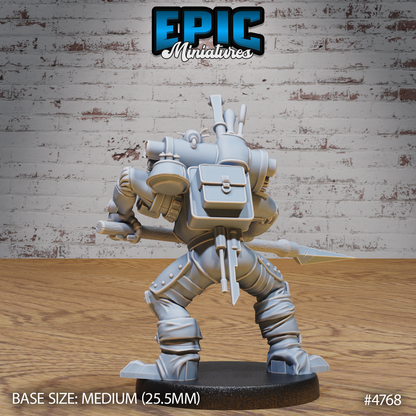 Epic Miniatures Construct Alchemist - Fantasy D&D Tabletop Miniature