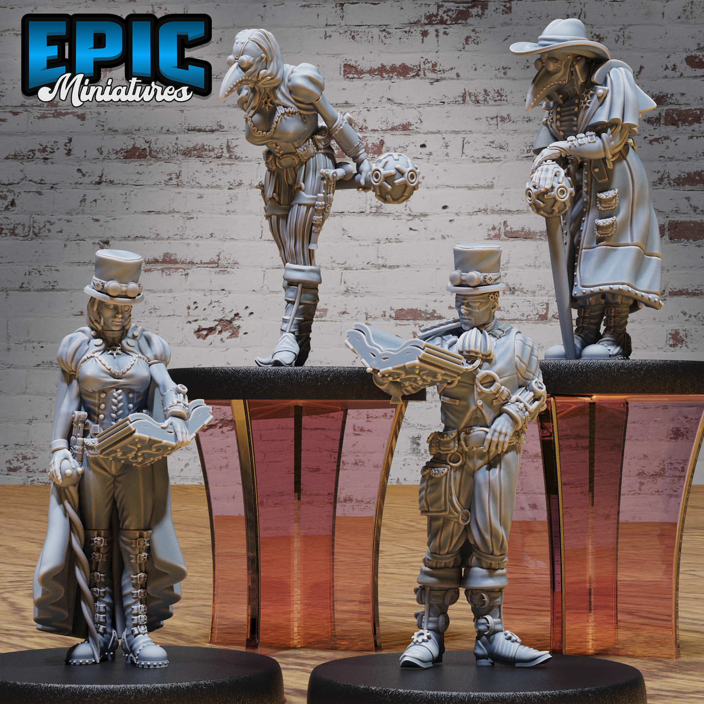 Epic Miniatures Esoteric Society Scholar - Arcane D&D Tabletop Miniature