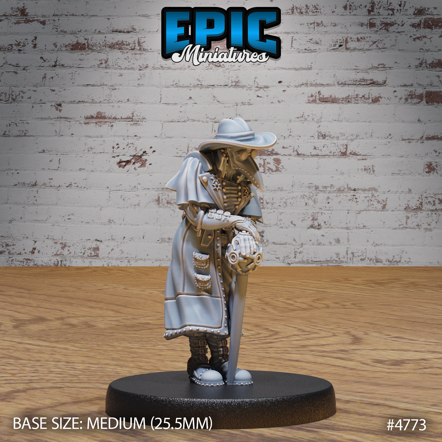 Epic Miniatures Esoteric Society Scholar - Arcane D&D Tabletop Miniature