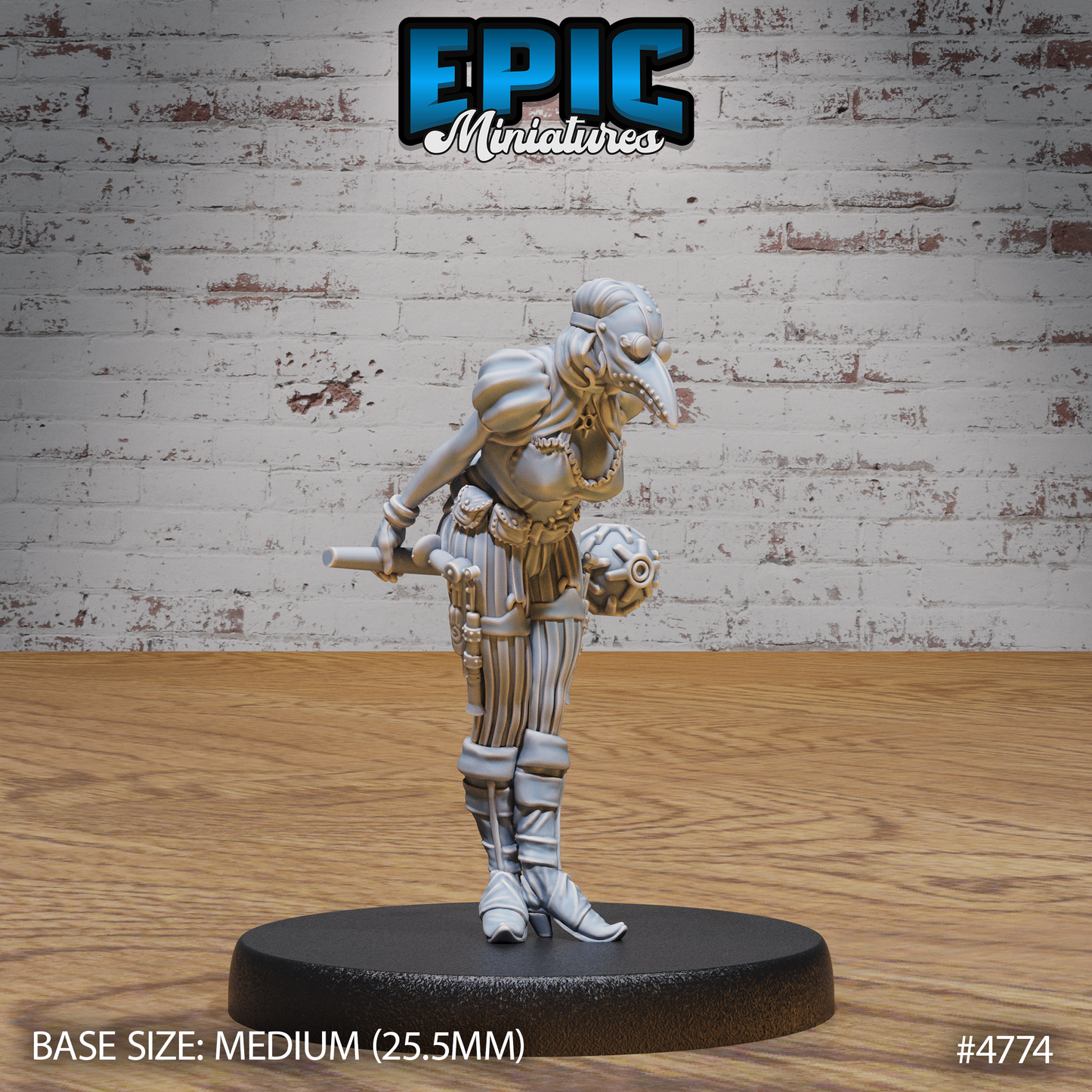 Epic Miniatures Esoteric Society Scholar - Arcane D&D Tabletop Miniature