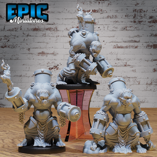 Epic Miniatures - Steam Society | Steam Servant - Steampunk D&D Tabletop Miniature