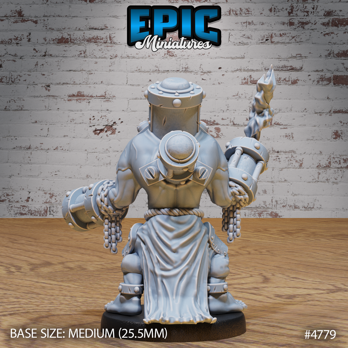 Epic Miniatures - Steam Society | Steam Servant - Steampunk D&D Tabletop Miniature