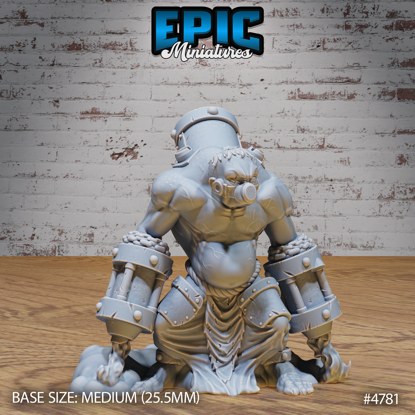 Epic Miniatures - Steam Society | Steam Servant - Steampunk D&D Tabletop Miniature