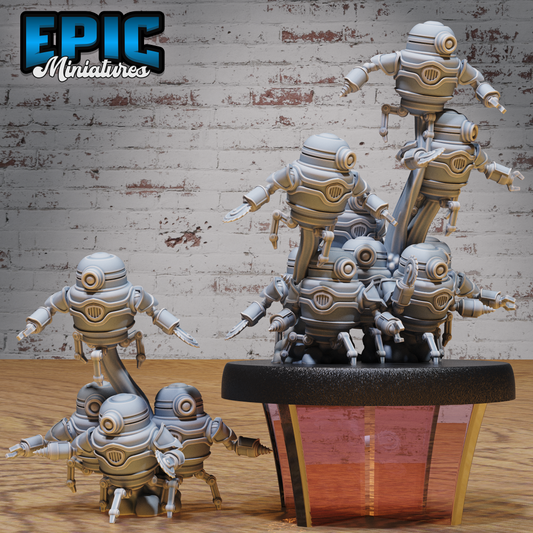 Epic Miniatures Automaton Swarm - Mechanical D&D Tabletop Miniature Set