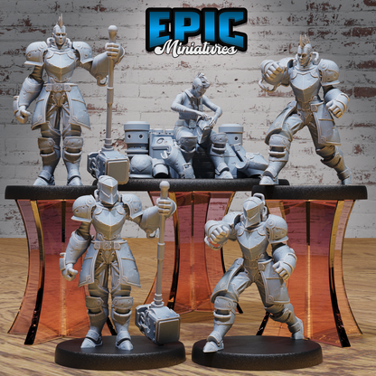 Epic Miniatures Exosuit Artificer - Steampunk D&D Tabletop Miniature