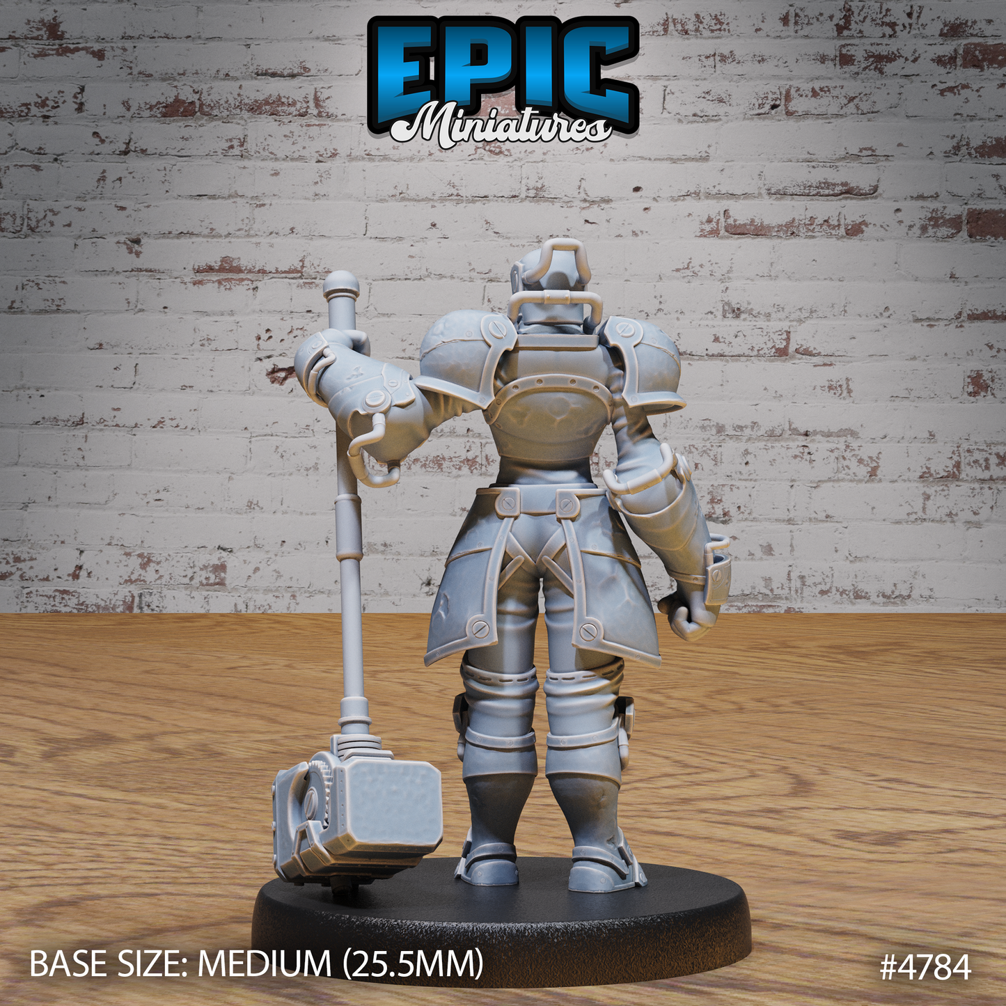 Epic Miniatures Exosuit Artificer - Steampunk D&D Tabletop Miniature