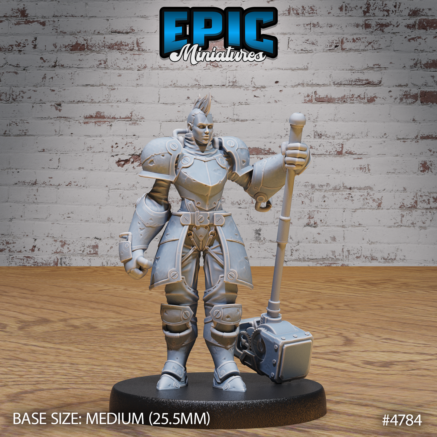 Epic Miniatures Exosuit Artificer - Steampunk D&D Tabletop Miniature